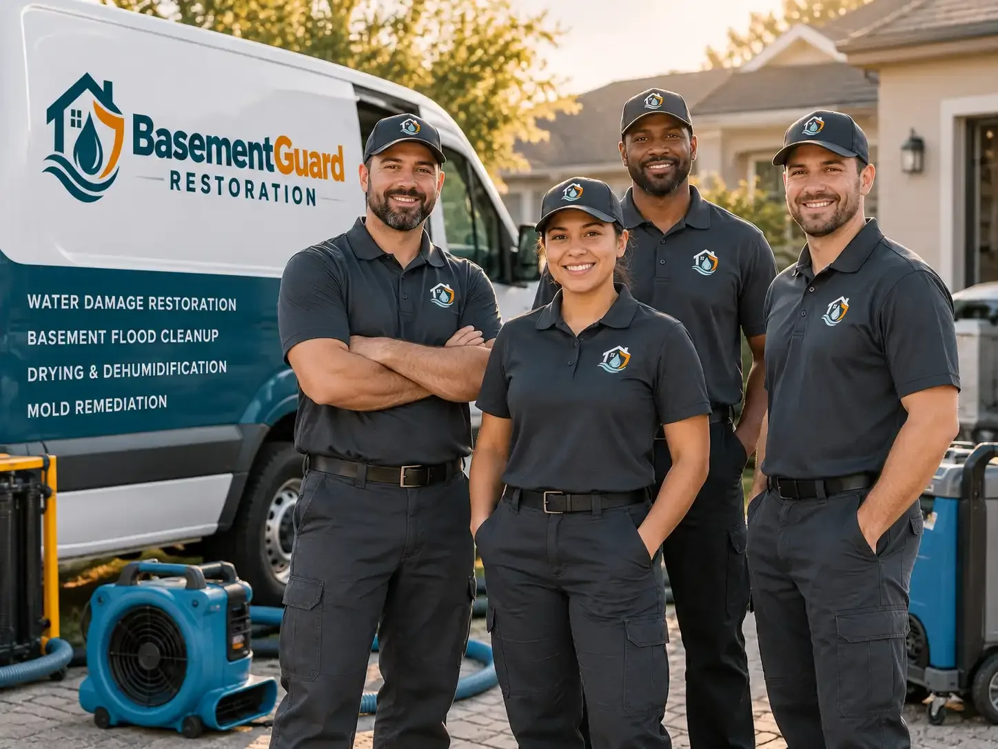 Basement Water Damage Restoration company in Emmett, MI